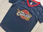 Maillot de Basket #23 James Cleveland Cavaliers manche courte Marine